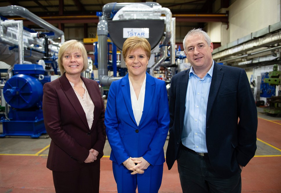 first minister next to Dave Pearson